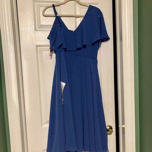 Blue Cocktail Dress